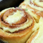 Cinnamon Rolls with Homemade Cream Cheese