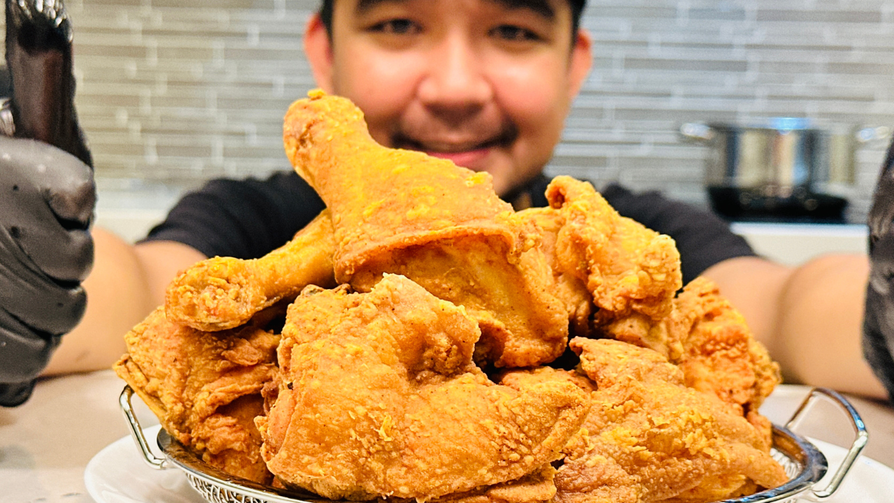 Crispy Juicy Fried Chicken Recipe with Homemade Gravy