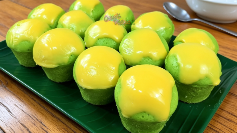 Special Pandan Cheese Puto