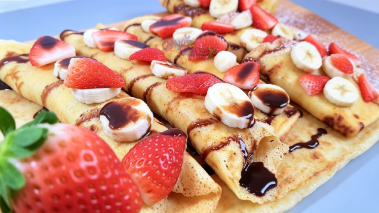 Homemade Crepes Recipe