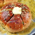 Korean Cream Cheese Garlic Bread Recipe