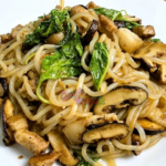 Keto Pork Mushroom Stir Fry Noodle
